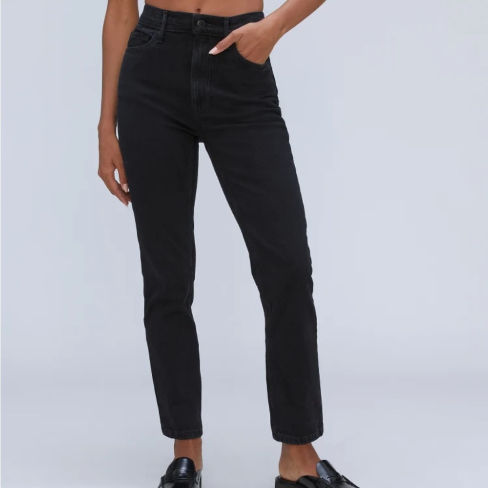 Everlane High waisted black jeans